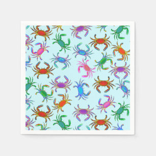 Colourful Crabs Party Napkins
