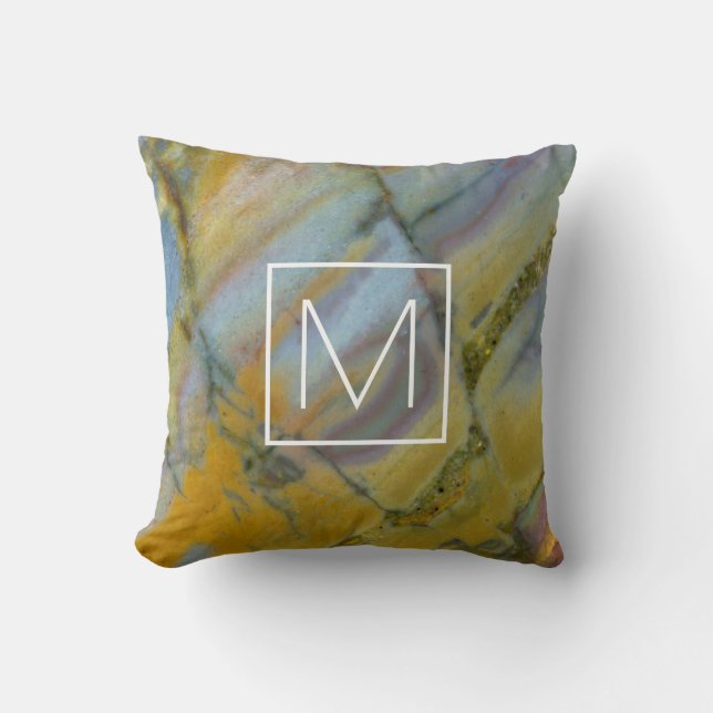 Colourful Crayola Jasper Throw Pillow (Front)