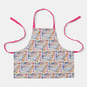 Colourful Crayons Apron