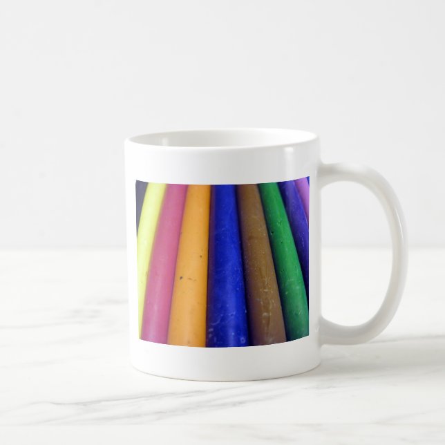 Colourful Crayons Coffee Mug (Right)