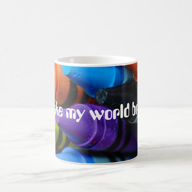 Colourful Crayons Coffee Mug (Center)