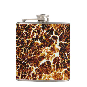 Colourful Crazy Unique Texture Hip Flask