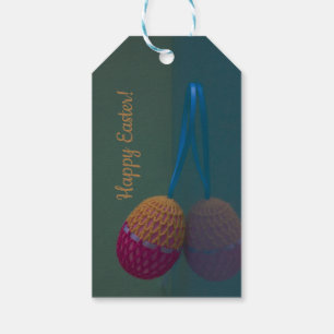 Colourful Crochet Easter Egg Holiday Gift Tags 