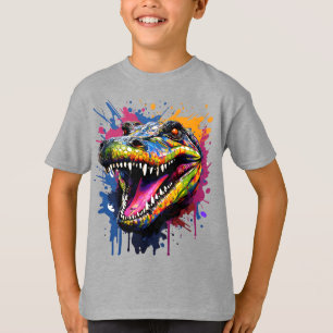 Colourful Crocodile T-Shirt