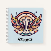 Colourful Cross Agnel Wings Rejoice