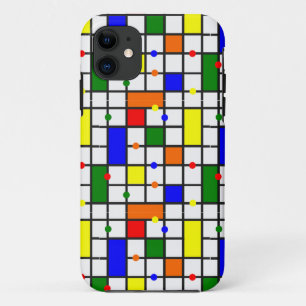 Colourful Crossword iPhone 11 Case