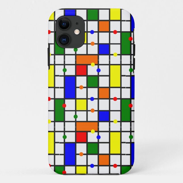Colourful Crossword  Case-Mate iPhone Case (Back)