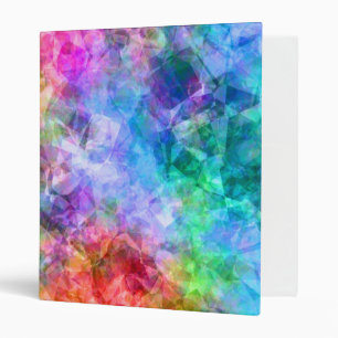 Colourful Crumpled Texture Binder