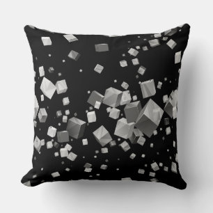 Colourful Cubes 4 Throw Pillow
