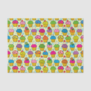 Colourful Cupcakes Tissue Paper