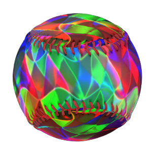 Colourful curved triangles or coloured undulations baseball