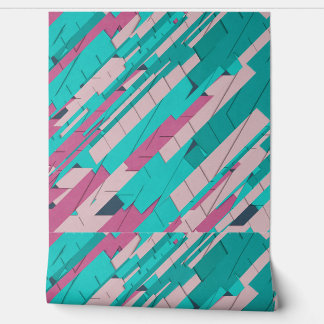 Colourful Custom 2' * 12' Textured Vinyl Wallpaper