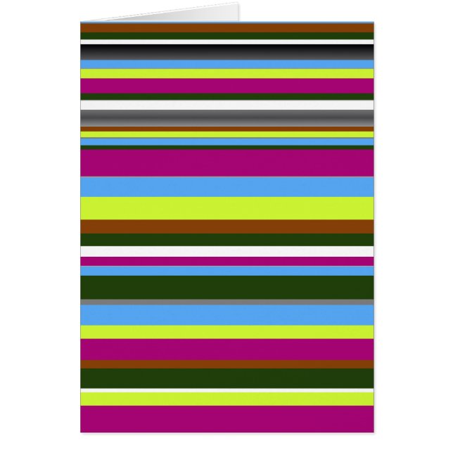 Colourful Customized Designer Stripe (Front)