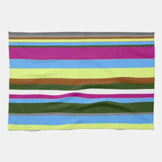Colourful Customized Designer Stripe Kitchen Towel