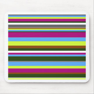 Colourful Customized Designer Stripe Mouse Pad