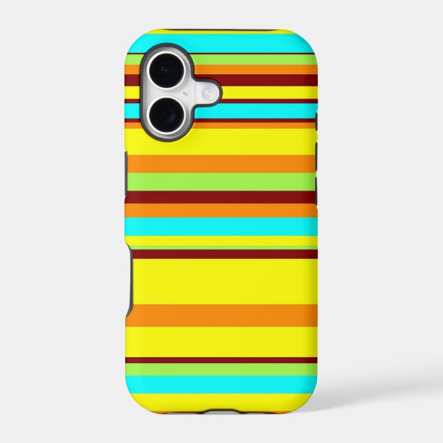 Colourful Customized Designer Stripe Pattern (Back)