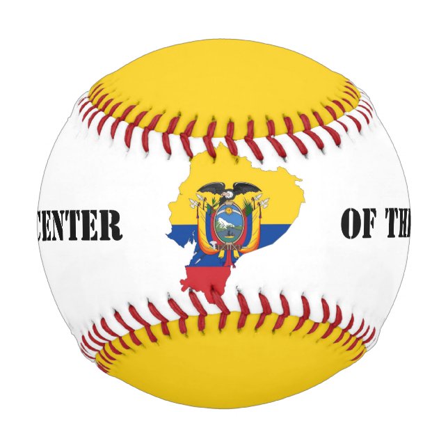 Colourful Customized Ecudor Baseball  (Front)