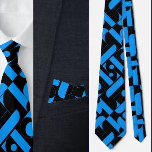 Colourful Cute Background Pattern Necktie