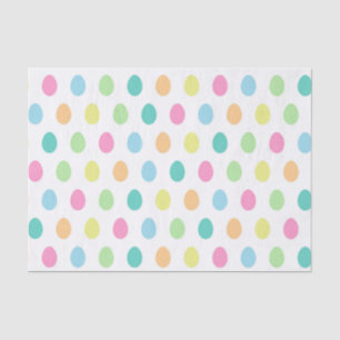 Colourful Cute Easter Egg Pattern Tissue Paper