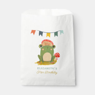 Colourful Cute Frog Birthday Favour Bag