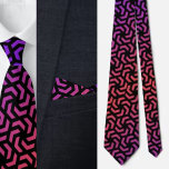 Colourful Cute Geometric Pattern Necktie<br><div class="desc">Colourful Cute Geometric Pattern necktie.</div>