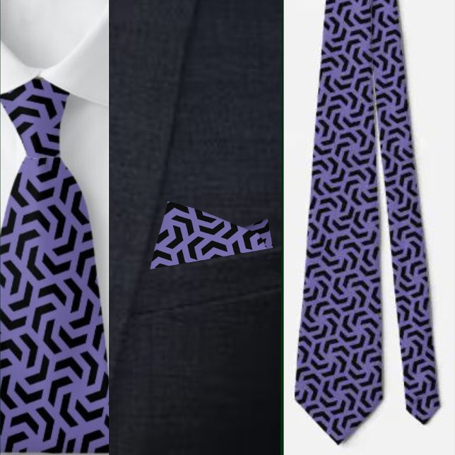 Colourful Cute Geometric Pattern Necktie        (Creator Uploaded)