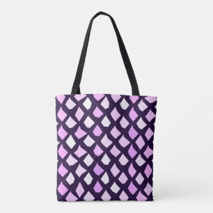 Colourful Cute Modern Trendy Pattern Tote Bag