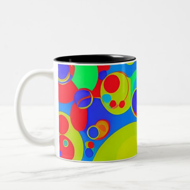 colourful cute mug (Left)