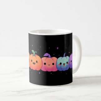 Colourful Cute & Spooky Jack-O-Lanterns Mug