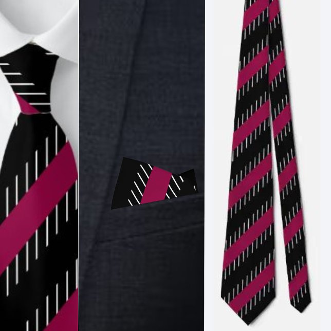 Colourful Cute Stripes Pattern          Neck Tie (Creator Uploaded)