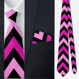 Colourful Cute Stripes Pattern Neck Tie