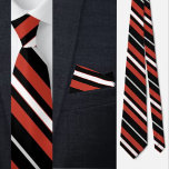 Colourful Cute Stripes Pattern          Neck Tie<br><div class="desc">Colourful Cute Stripes Pattern neck tie.</div>
