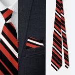 Colourful Cute Stripes Pattern          Neck Tie<br><div class="desc">Colourful Cute Stripes Pattern neck tie.</div>