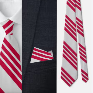 Colourful Cute Stripes Pattern Neck Tie