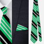 Colourful Cute Stripes Pattern          Neck Tie<br><div class="desc">Colourful Cute Stripes Pattern neck tie.</div>