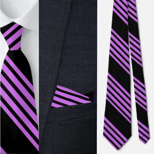 Colourful Cute Stripes Pattern          Neck Tie (Creator Uploaded)