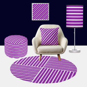 Colourful Cute Stripes Pattern          Poster