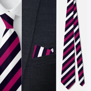 Colourful Cute Stripes Pattern Tie