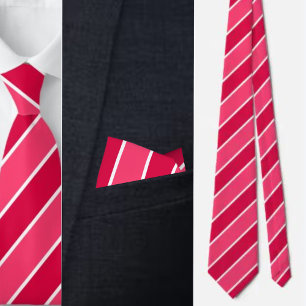 Colourful Cute Stripes Pattern Tie