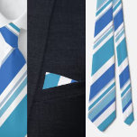 Colourful Cute Stripes Pattern          Tie<br><div class="desc">Colourful Cute Stripes Pattern neck tie.</div>
