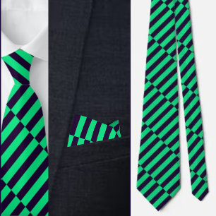 Colourful Cute Stripes Pattern Tie