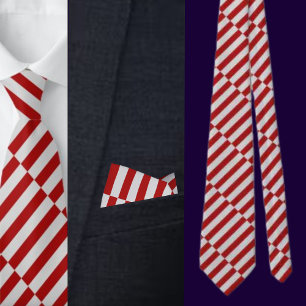 Colourful Cute Stripes Pattern Tie