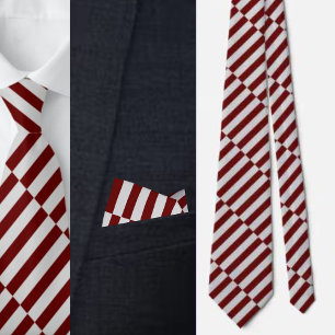 Colourful Cute Stripes Pattern Tie