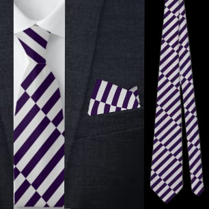 Colourful Cute Stripes Pattern          Tie