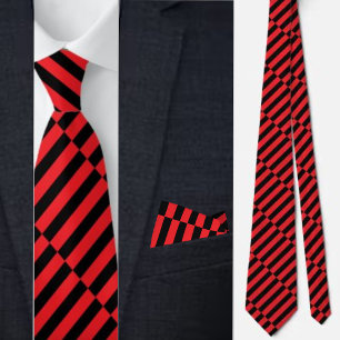 Colourful Cute Stripes Pattern Tie