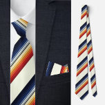Colourful Cute Stripes Pattern          Tie<br><div class="desc">Colourful Cute Stripes Pattern neck tie.</div>