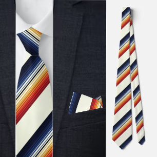 Colourful Cute Stripes Pattern Tie