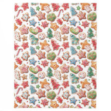 Colourful Cute Watercolor Christmas Cookies