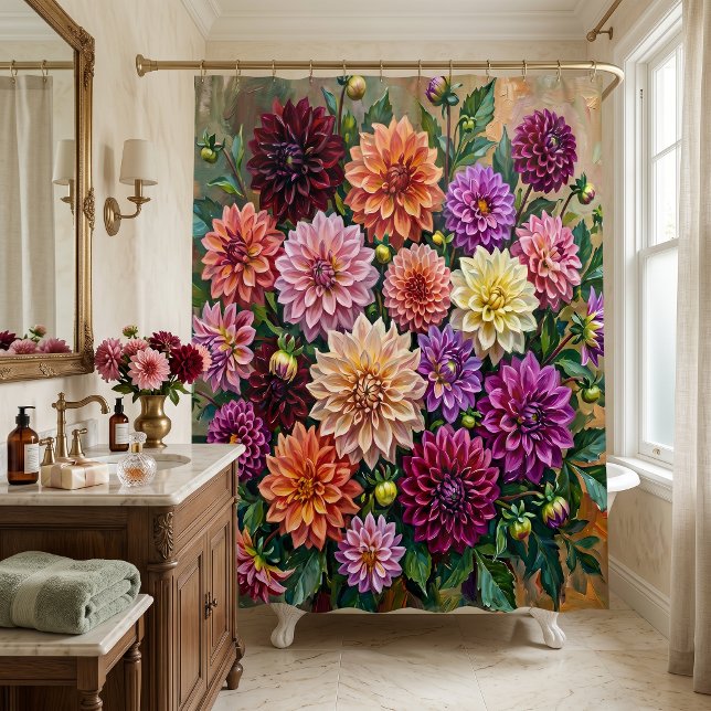 Colourful Dahlia Flowers (Creator Uploaded)