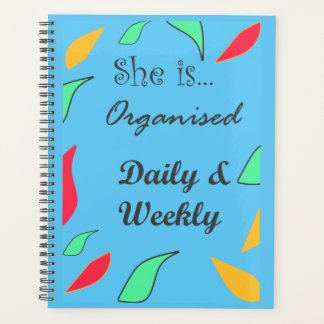 Colourful Daily and Weekly Personal Planner 2024